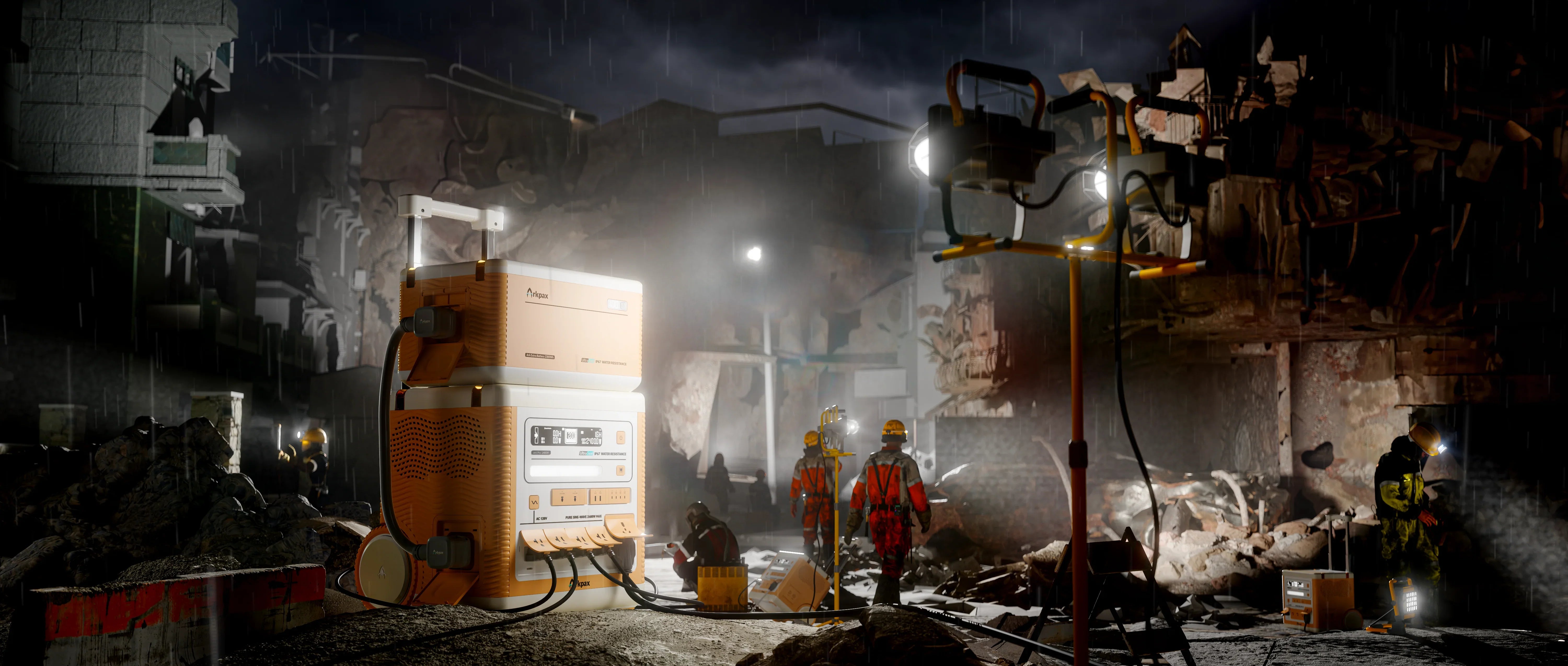 Arkpax Introduces Revolutionary IP67 Waterproof Portable Power Station at the 20th Office Disaster Prevention EXPO 2024 in Tokyo