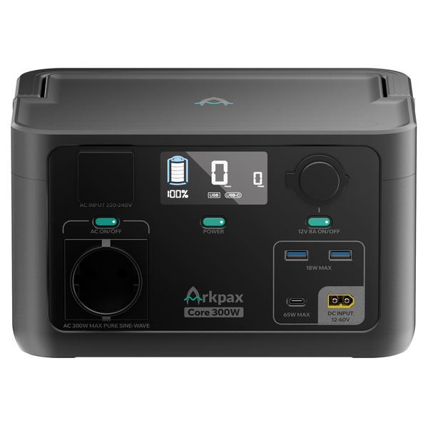 <tc>Arkpax Core 300W – Tragbare Power Station</tc>